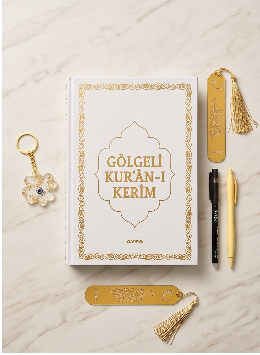 Elvaan Nûr Serisi - Gölgeli Kuran-ı Kerim Hat Seti